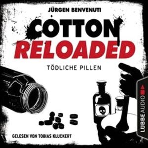 Tödliche Pillen (Cotton Reloaded 38) – okładka audiobooka, autor Jürgen Benvenuti