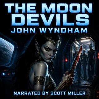 The Moon Devils: The Vault That Should Have Stayed Closed – omslag till ljudboken av John Wyndham