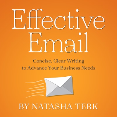 Effective Email – omslag til lydbogen af Natasha Terk