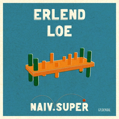 Naiv.super – omslag til lydbogen af Erlend Loe