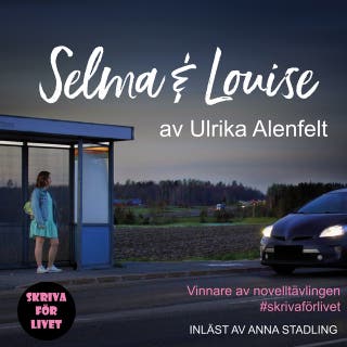 Selma och Louise – omslag till ljudboken av Ulrika Alenfelt