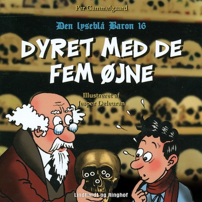 Dyret med de fem øjne – omslag til lydbogen af Per Gammelgaard