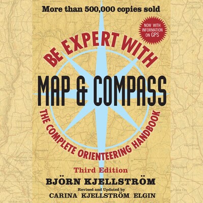Be Expert with Map and Compass – omslag til lydbogen af Bjorn Kjellstrom, Carina Kjellstrom Elgin