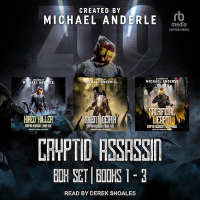 Cryptid Assassin Boxed Set – omslag til lydbogen af Michael Anderle
