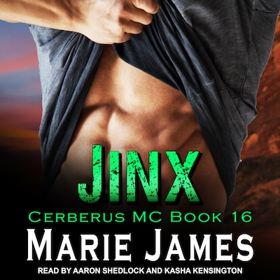 Jinx – omslag til lydbogen af Marie James