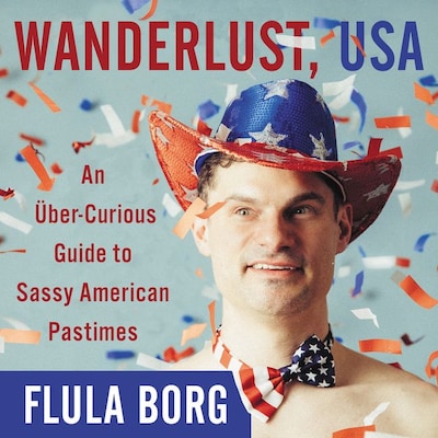 Wanderlust, USA – omslag van het luisterboek van Flula Borg