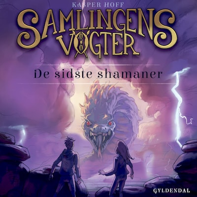 Samlingens vogter 5 - De sidste shamaner – omslag til lydbogen af Kasper Hoff