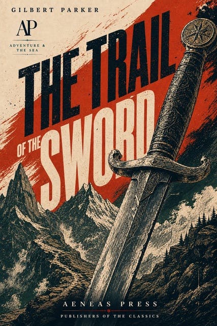 The Trail of the Sword – omslag til lydbogen af Gilbert Parker