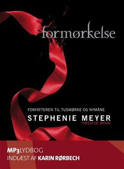 Twilight (3) - Formørkelse – omslag til lydbogen af Stephenie Meyer