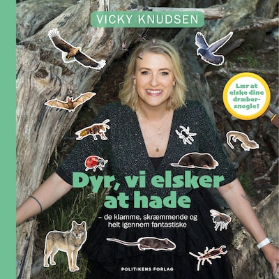 Dyr, vi elsker at hade – omslag til lydbogen af Vicky Knudsen