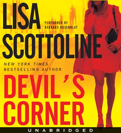 Devil's Corner – omslag til lydbogen af Lisa Scottoline