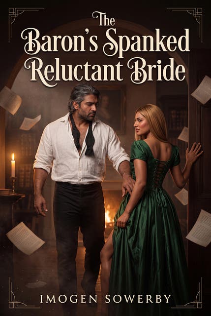 The Baron's Spanked Reluctant Bride: Regency Erotic Bare Bottom Power Exchange Romance – omslag til lydbogen af Imogen Sowerby