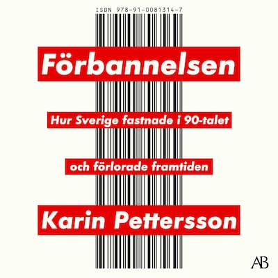Förbannelsen – omslag till ljudboken av Karin Pettersson