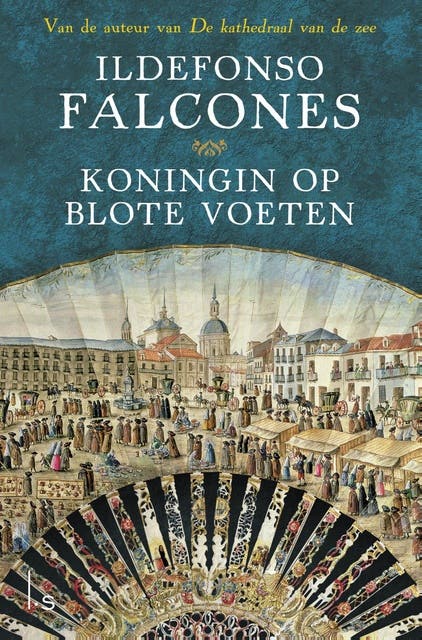 Koningin op blote voeten – omslag van het luisterboek van Ildefonso Falcones