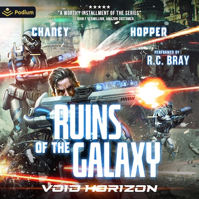 Void Horizon – omslag til lydbogen af Christopher Hopper, J.N. Chaney