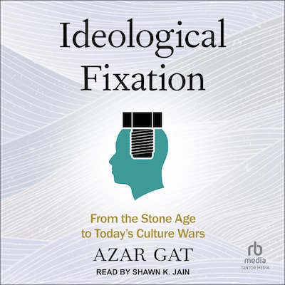 Ideological Fixation – omslag til lydbogen af Azar Gat