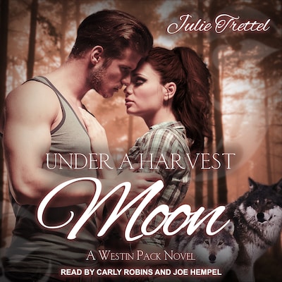 Under a Harvest Moon – omslag til lydbogen af Julie Trettel