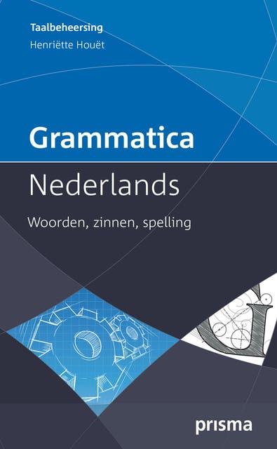 Grammatica Nederlands – omslag van het luisterboek van Henriette Houët