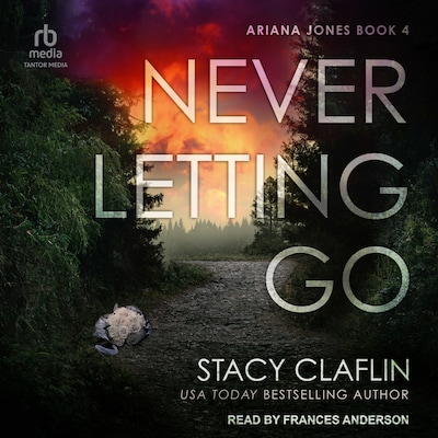Never Letting Go – omslag til lydbogen af Stacy Claflin