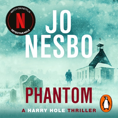 Phantom – omslag til lydbogen af Jo Nesbø