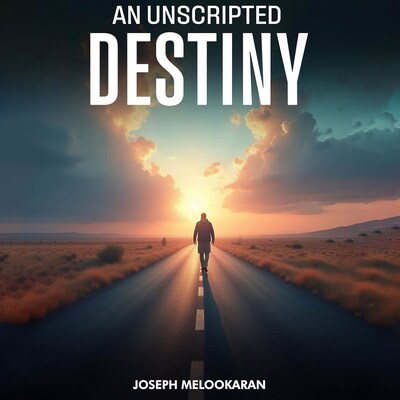 An Unscripted Destiny – omslag til lydbogen af Joseph Melookaran