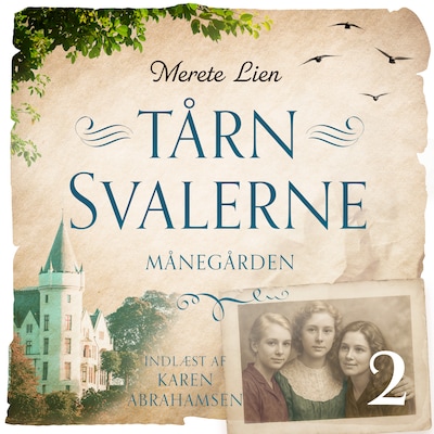 Månegården – omslag til lydbogen af Merete Lien