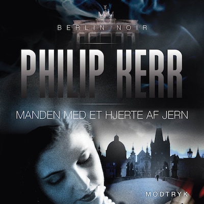 Manden med et hjerte af jern – omslag til lydbogen af Philip Kerr