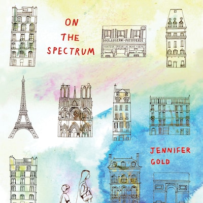 On the Spectrum – omslag til lydbogen af Jennifer Gold