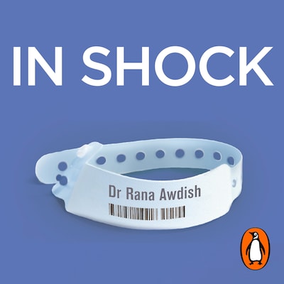 In Shock – omslag til lydbogen af Rana Awdish