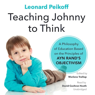Teaching Johnny to Think – omslag til lydbogen af Leonard Peikoff