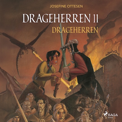 Drageherren 11. Drageherren – omslag til lydbogen af Josefine Ottesen