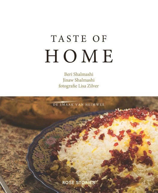 Taste of Home: De smaak van heimwee – omslag van het luisterboek van Beri Shalmashi,Jinaw Shalmashi
