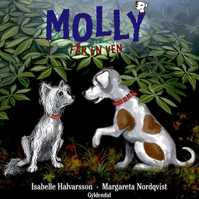 Molly 6 - Molly får en ven – omslag til lydbogen af Isabelle Halvarsson