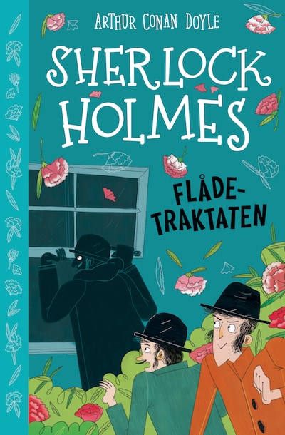 Sherlock Holmes (7) Flådetraktaten – omslag til lydbogen af Arthur Conan Doyle
