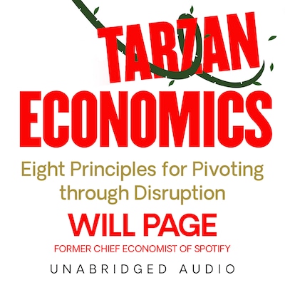 Tarzan Economics – omslag til lydbogen af Will Page