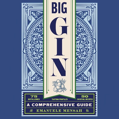 Big Gin – omslag til lydbogen af Emanuele Mensah