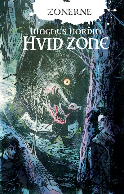 Zonerne (3) Hvid Zone – omslag til lydbogen af Magnus Nordin