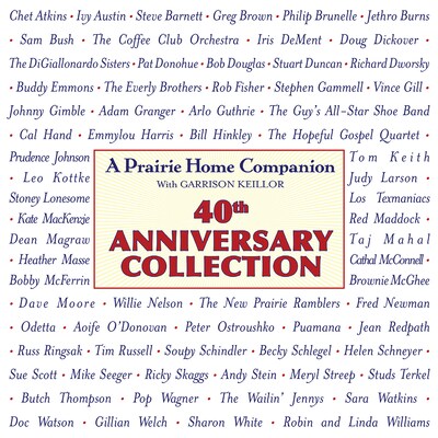 Prairie Home Companion 40th Anniversary Collection – omslag til lydbogen af Garrison Keillor