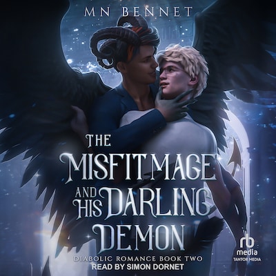 The Misfit Mage and His Darling Demon – omslag til lydbogen af MN Bennet