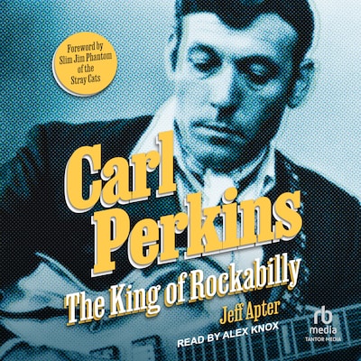 Carl Perkins – omslag til lydbogen af Jeff Apter