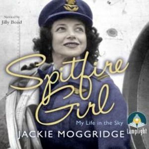 Spitfire Girl – okładka audiobooka, autor Jackie Moggridge