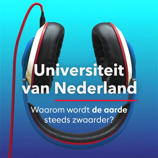 Waarom wordt de aarde steeds zwaarder? – omslag van het luisterboek van Sebastiaan de Vet
