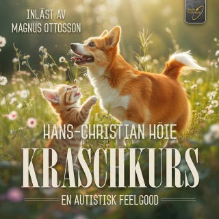 Kraschkurs – omslag till ljudboken av Hans-Christian Höie