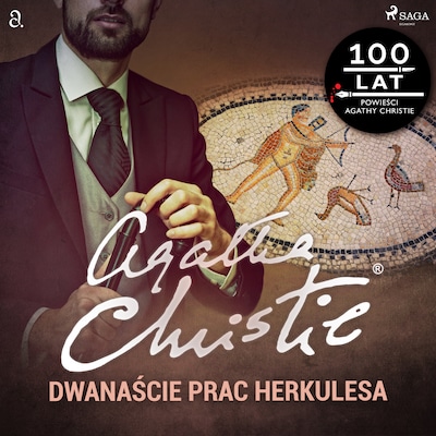 Dwanaście prac Herkulesa – okładka audiobooka, autor Agatha Christie