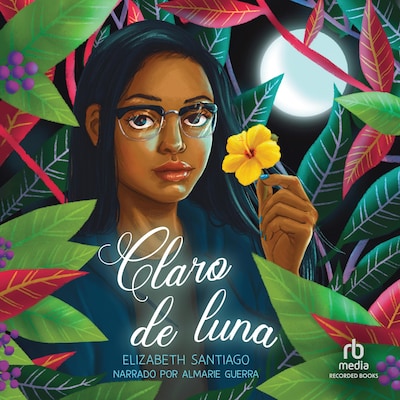 Claro de luna – omslag til lydbogen af Elizabeth Santiago