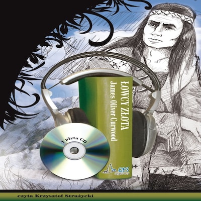 Łowcy złota – okładka audiobooka, autor Curwood James Oliver