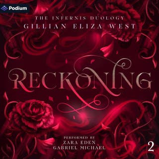 Reckoning: The Infernis Duology, Book 2 – omslag till ljudboken av Gillian Eliza West