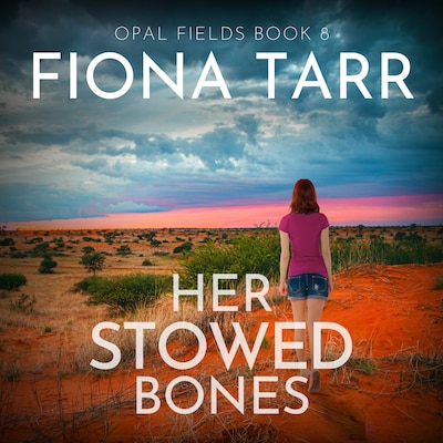 Her Stowed Bones – omslag til lydbogen af Fiona Tarr