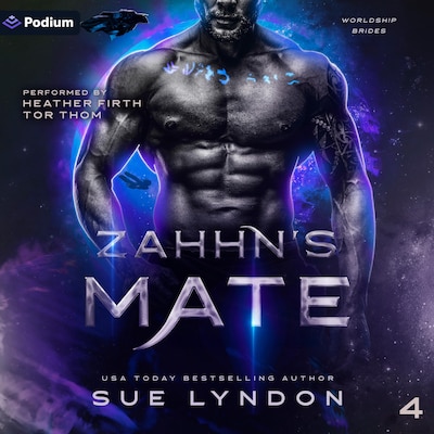 Zahhn's Mate – omslag til lydbogen af Sue Lyndon