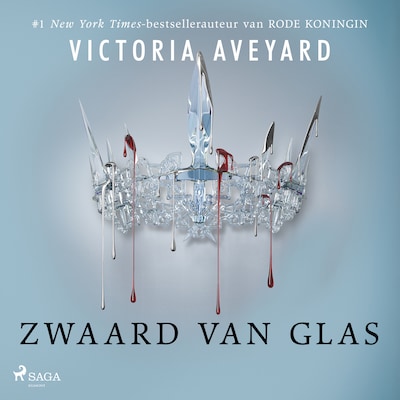 Zwaard van glas – omslag van het luisterboek van Victoria Aveyard